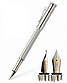 Ручка перова Graf von Faber-Castell Fountain pen Platinum-plated з колекції Classic, перо F, 145561, фото 6