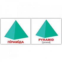 Карточки Домана міні Форма/ Shape від Вундеркінда з пеленок 4612731631079, 40 карточок, для дітей від 6 місяців