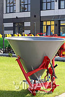 Розкидач мінеральних добрив пластиковий навісний Jar-Met 500 л, фото 2