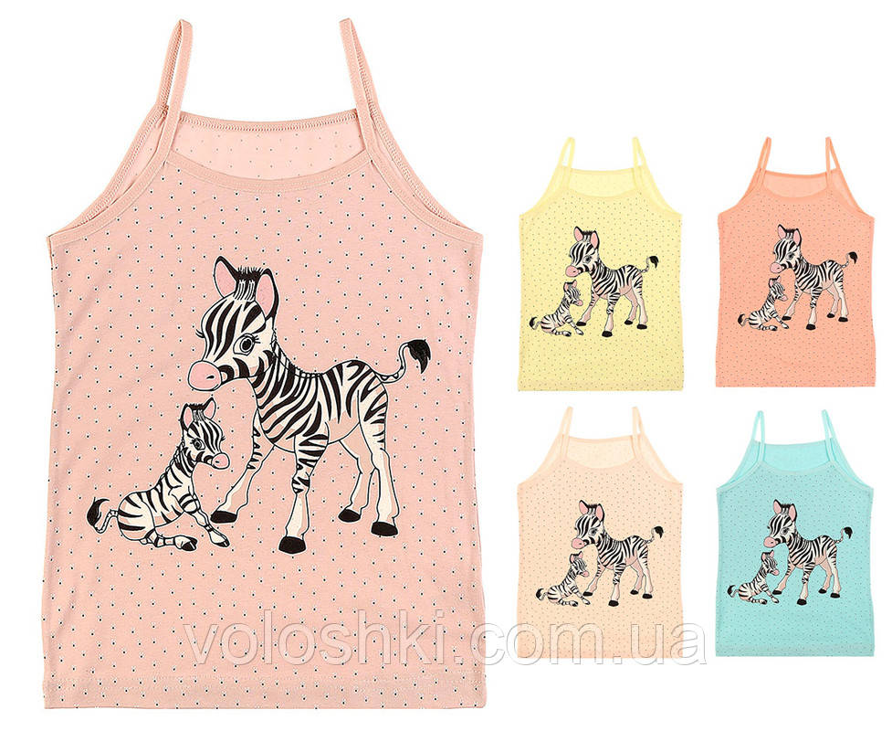 Майка для дівчинки тонка бретель DONELLA, фото 1