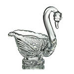Соусник "Лебідь" кришталь