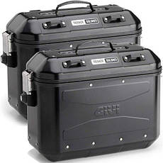 КОФРИ БОКОВІ GIVI TREKKER DOLOMITI DLM36BPACK2 36L BLACK 2ШТ