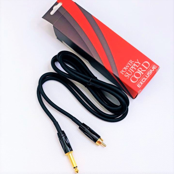 Шнур AVA RCA Cord Soft USA Silicone Line для тату машинки (черний)