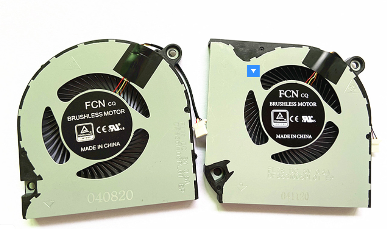Кулер Acer AN517-51 an715-51 AN515-43 (DFS531005PL0T+DFS561405PL0T лівий+правий) Оригінал новий