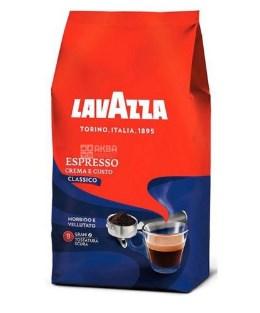 Lavazza, Espresso Crema e Gusto, 1 кг, Кава Лавацца, Еспресо Крема е Густо, темного обсмажування, в зернах