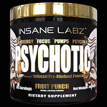 Передтренувальний комплекс Insane Labz Psychotic GOLD 35 sev. 204 g