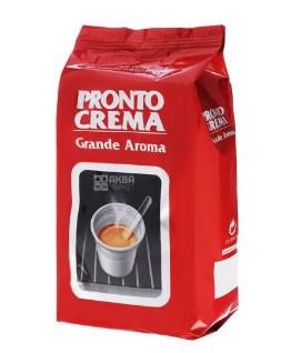 Lavazza, Pronto Crema, 1 кг, Кава Лавацца, Пронто Крема, середнього обсмаження, у зернах