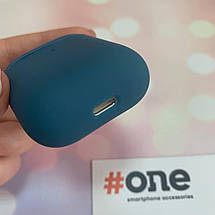 Чохол для AirPods 2 тонкий силіконовий футляр чохол для навушників аірподс 2 синій CVR, фото 5