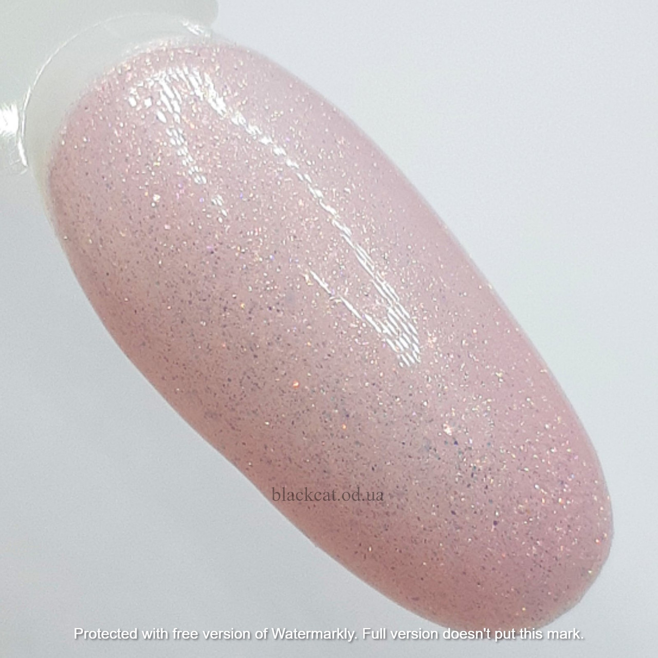 Кавер база френч камуфляжна з шиммером рожева rubber cover base Global Fashion 8 ml GF16