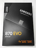 Накопичувач SSD Samsung 870 Evo-Series 250GB 2.5" SATA III V-NAND 3bit MLC (TLC) (MZ-77E250BW)