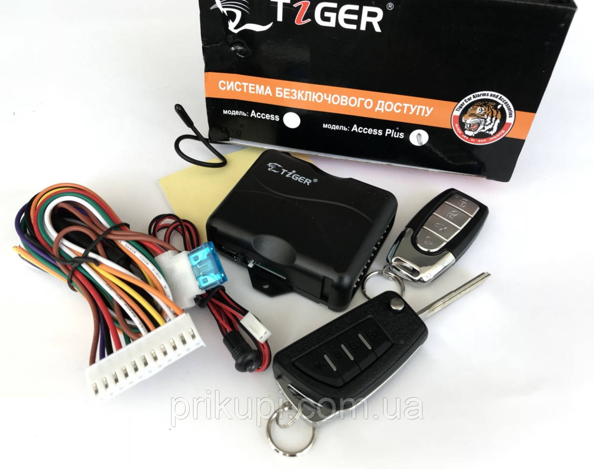 Дистанційний блок управління центральним замком Tiger Access PLUS (вихід на склопідйомники / багажник /