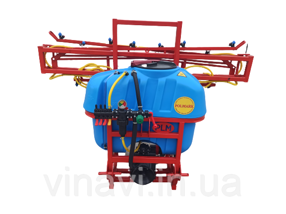 Обприскувач штанговий навісний на трактор Polmark, VINAVI об'єм резервуара 600 л