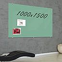 Скляна маркерна не магнітна дошка 1500*1000 мм Бежева, фото 6