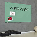 Скляна маркерна магнітна дошка 1800*1200мм Бежева, фото 4