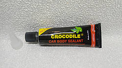 Поліуретановий клей герметик автомобільний чорний Crocodile 60 г
