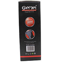 Фен для волосся Gemei GM-1719 | Фен для укладання волосся | Потужний фен з насадками | Повітряний стайлер-3091, фото 5