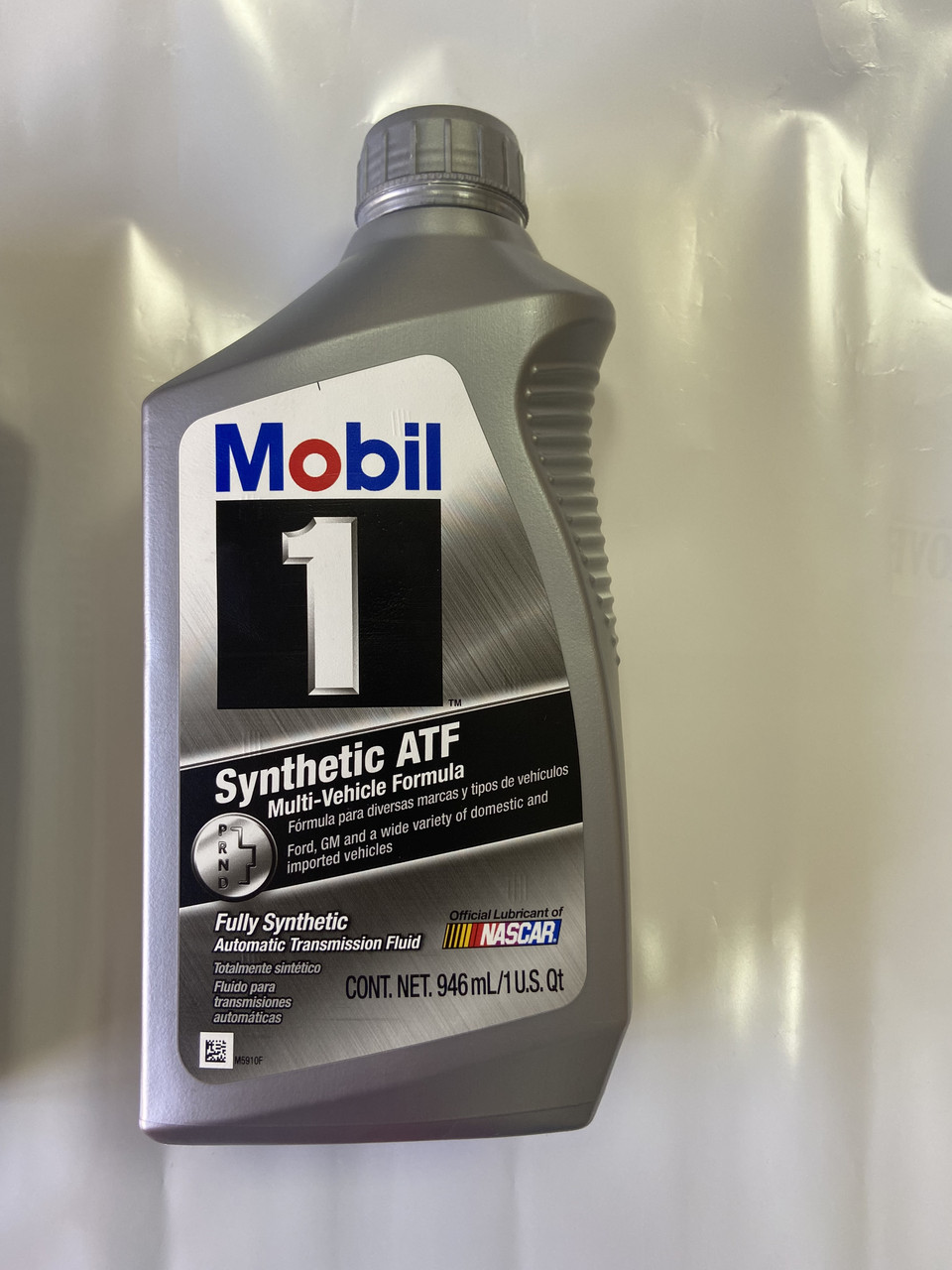 Трансмісійна олія для автоматичних коробок передач Mobil 1 Synthetic ATF (0,946л) M5910F