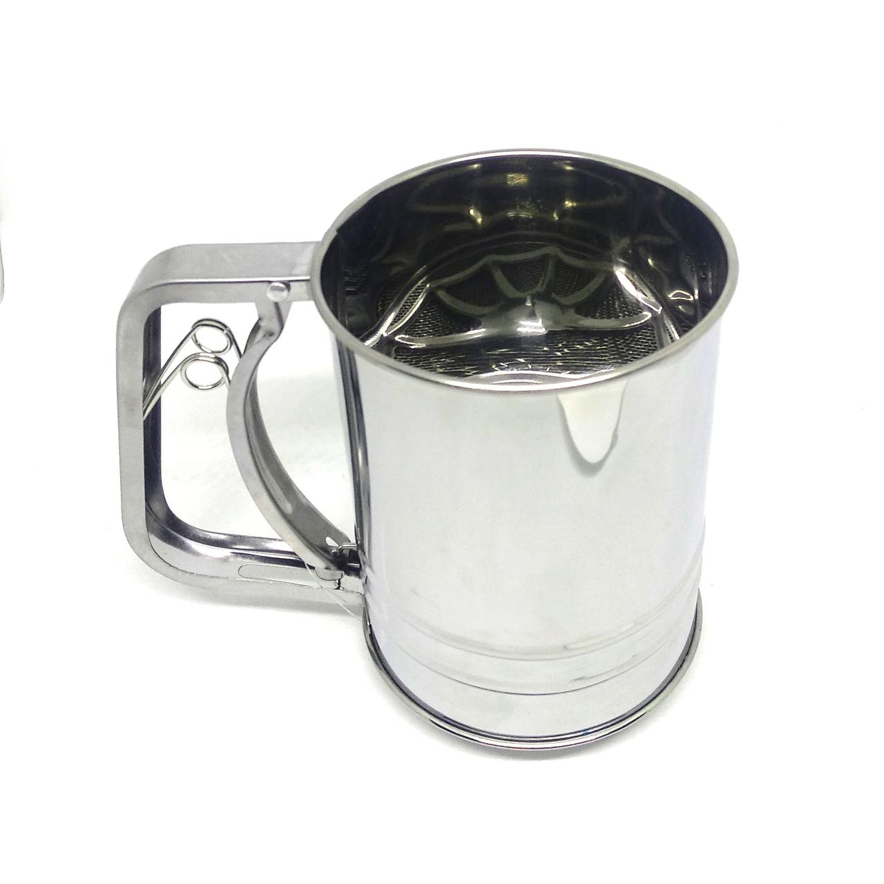 Кружка сито з подвійним дном A-Plus 1019 13х9.5 см