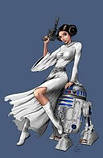 Зоряні війни лялька принцеса Лея Платинова колекція Star Wars Princess Leia Organa, фото 6
