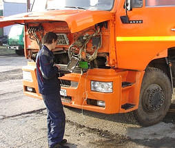 Діагностика системи освітлення вантажних авто