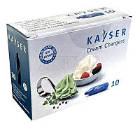 Капсулы(баллончики) Kayzer для сливок N2O (10шт) 2222