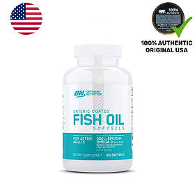 Жирні кислоти Optimum Fish Oil, 100 капсул