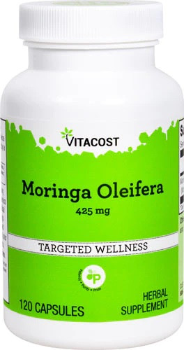 Vitacost Moringa Oleifera Морінга Олійна 425 mg, 120 капсул