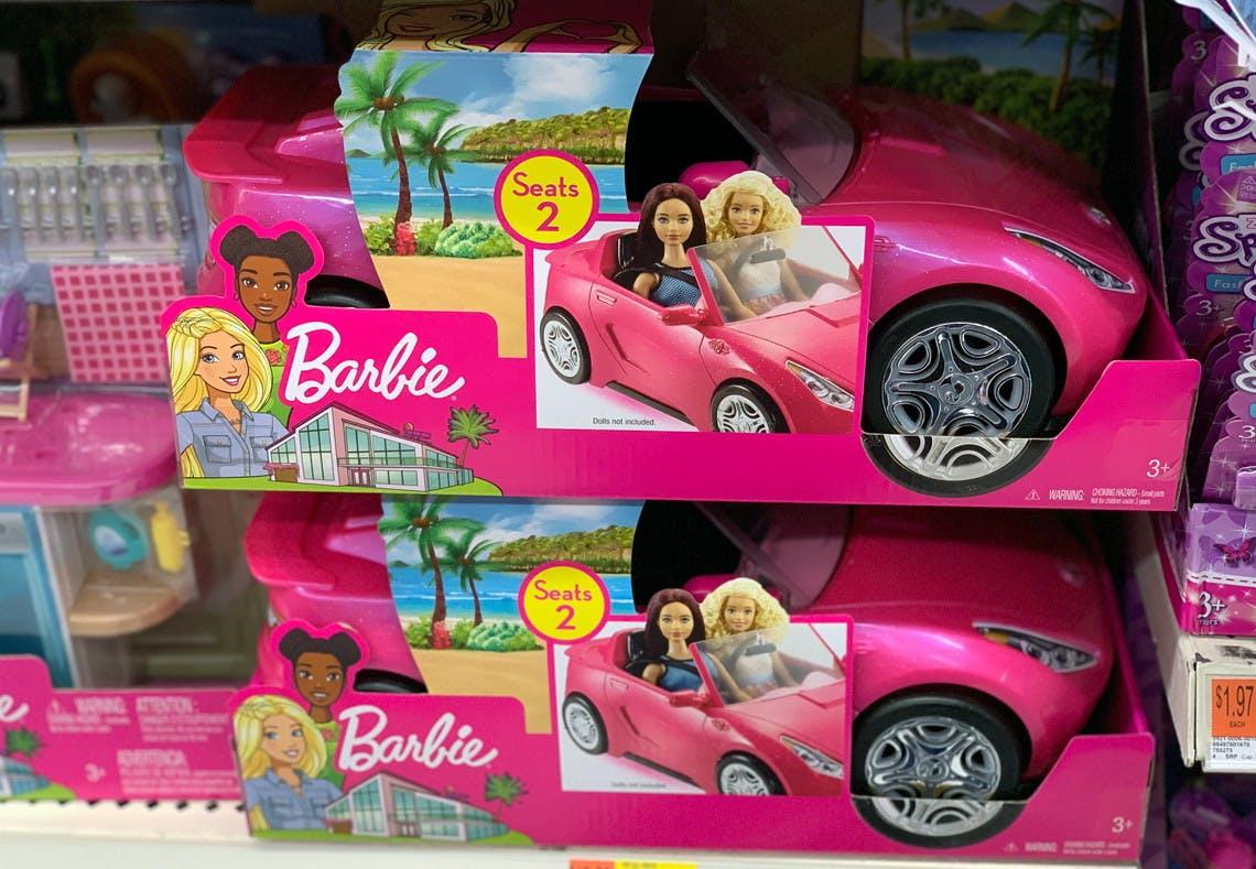 Barbie doll sale & glam convertible
