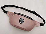 Сумка на пояс qp мистецтв. шкіра барсетки сумка жіночий та чоловічий пояс Бананка тільки гуртом, фото 2