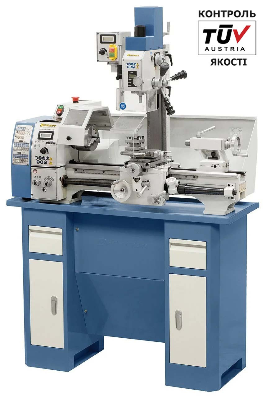 Proficenter 550WQV токарний фрезерний верстат по металу | комбінований токарно фрезерний верстат Bernardo