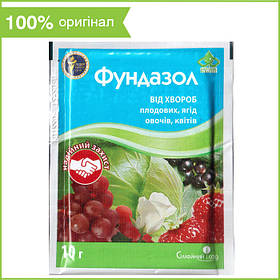 Фунгіцид "Фундазол" (10 г) від ТМ "Сімейний Сад"