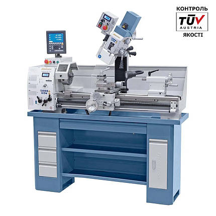 Proficenter 900Vario-400V УЦІ Токарно фрезерний верстат по металу | Комбінований токарний верстат, фото 1