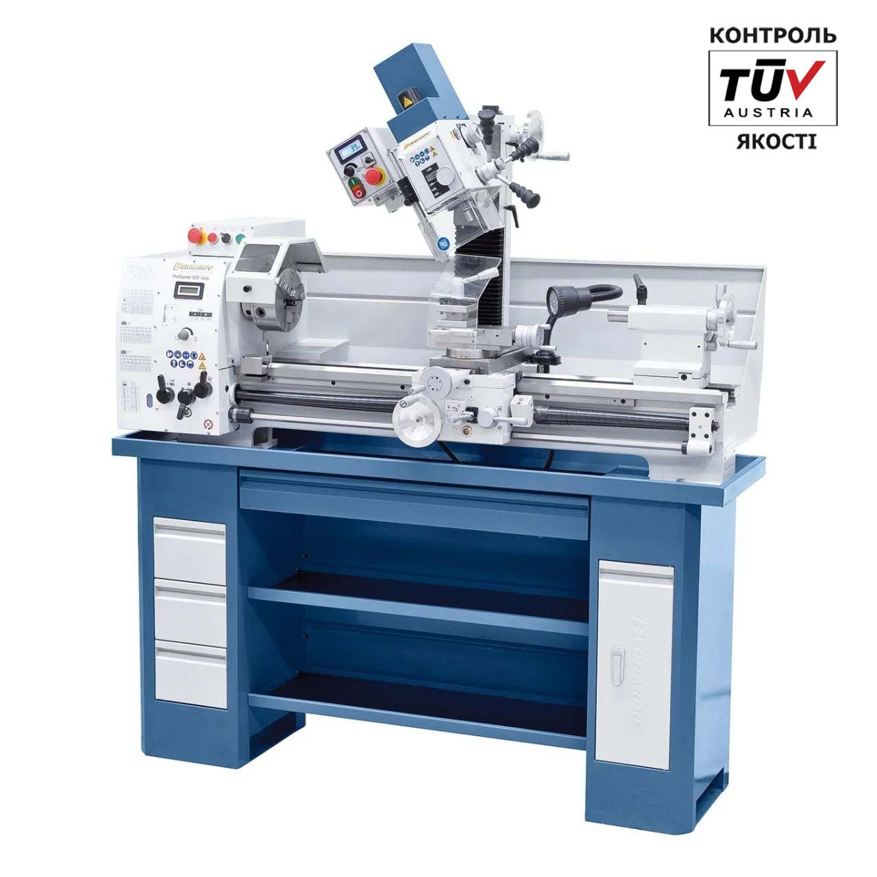 Profi Center 880 G Vario — 400 V Токарно фрезерний верстат для металу