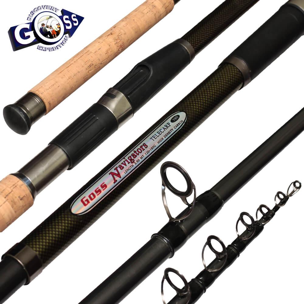 Коропове вудлище Goss Navigators Gray 120-180g 3,9 м *, фото 1