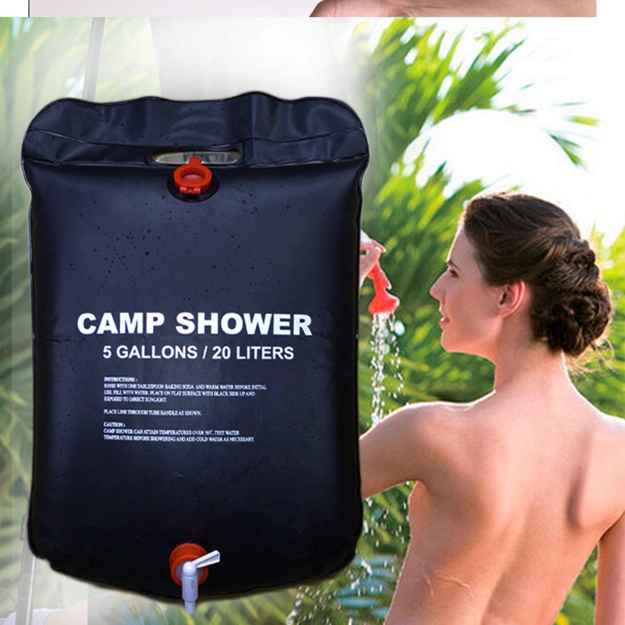 Портативний похідний душ для давчі і похода Camp Shower Камп Шовер 20л / 5 галонів