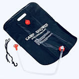 Переносний портативний похідний душ для дачі та походу Camp Shower Камп Шовер 20 л/5 галонів, фото 4