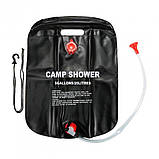 Портативний похідний душ для давчі і похода Camp Shower Камп Шовер 20л / 5 галонів, фото 7