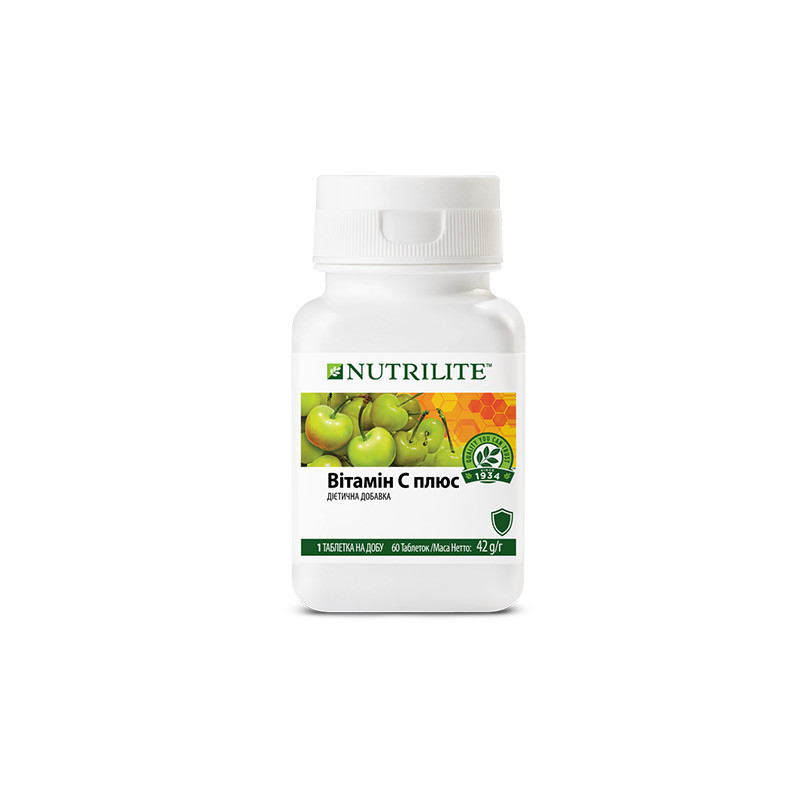 Вітамін C плюс NUTRILITE AMWAY 60 таблеток