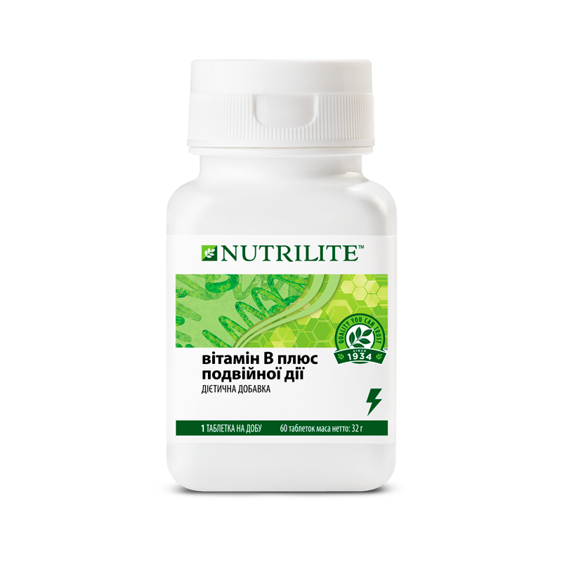 Вітамін B плюс NUTRILITE AMWAY (60 таблеток)