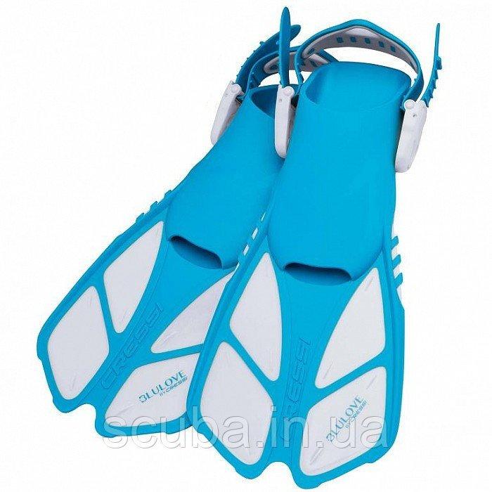 Ласти дитячі Cressi Bonete Junior Fins, блакитні