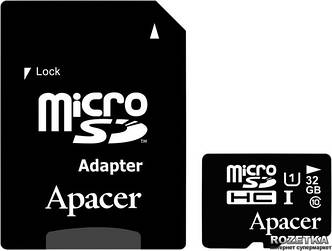 Картка пам'яті Apacer Micro SDHC 32GB