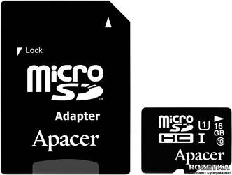 Картка пам'яті Apacer Micro SDHC 16 GB