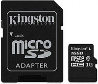 Карта памяти Kingston Micro SDHC 16GB