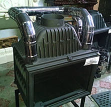Система подвода воздуха для топки KAWMET W17 16кВт, фото 2