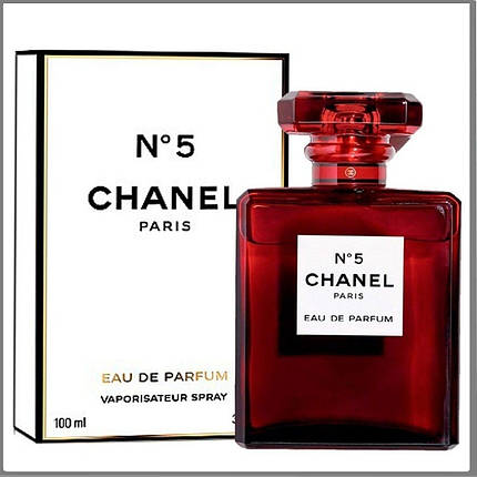 Chanel N5 Red Edition Eau de Parfum парфумована вода 100 ml. (Шанель №5 Эдишн Ред Єау де Парфум), фото 2