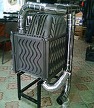 Система підведення повітря для топки KAWMET W17 16 kW, фото 3