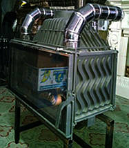 Система підведення повітря для топок KAWMET W15 (13.5 kW) ECO, W16 (13.5 kW) ECO, W16 LB/PB(13.5 kW) ECO, фото 2