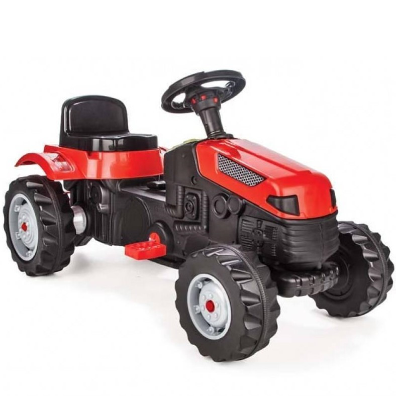 *Каталка-трактор із педалями "Pilsan" КРАСНИЙ арт. 07-314, фото 1