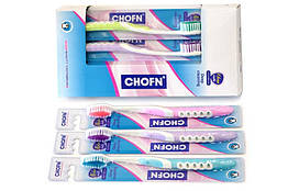 Щітка зубна ООПТ для дорослих з двоколірним ворсом арт.6044