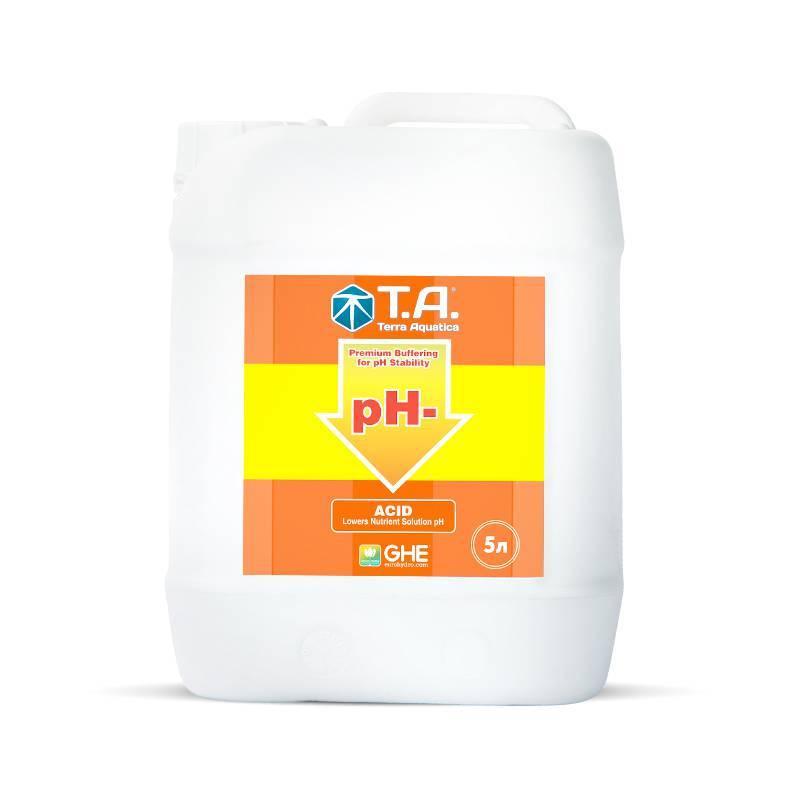 Понижувальний коректор PH Terra Aquatica (GHE) pH Down (5L)